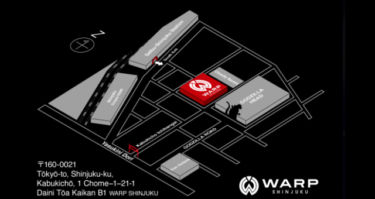 新宿クラブワープ - CLUB WARP SHINJUKU